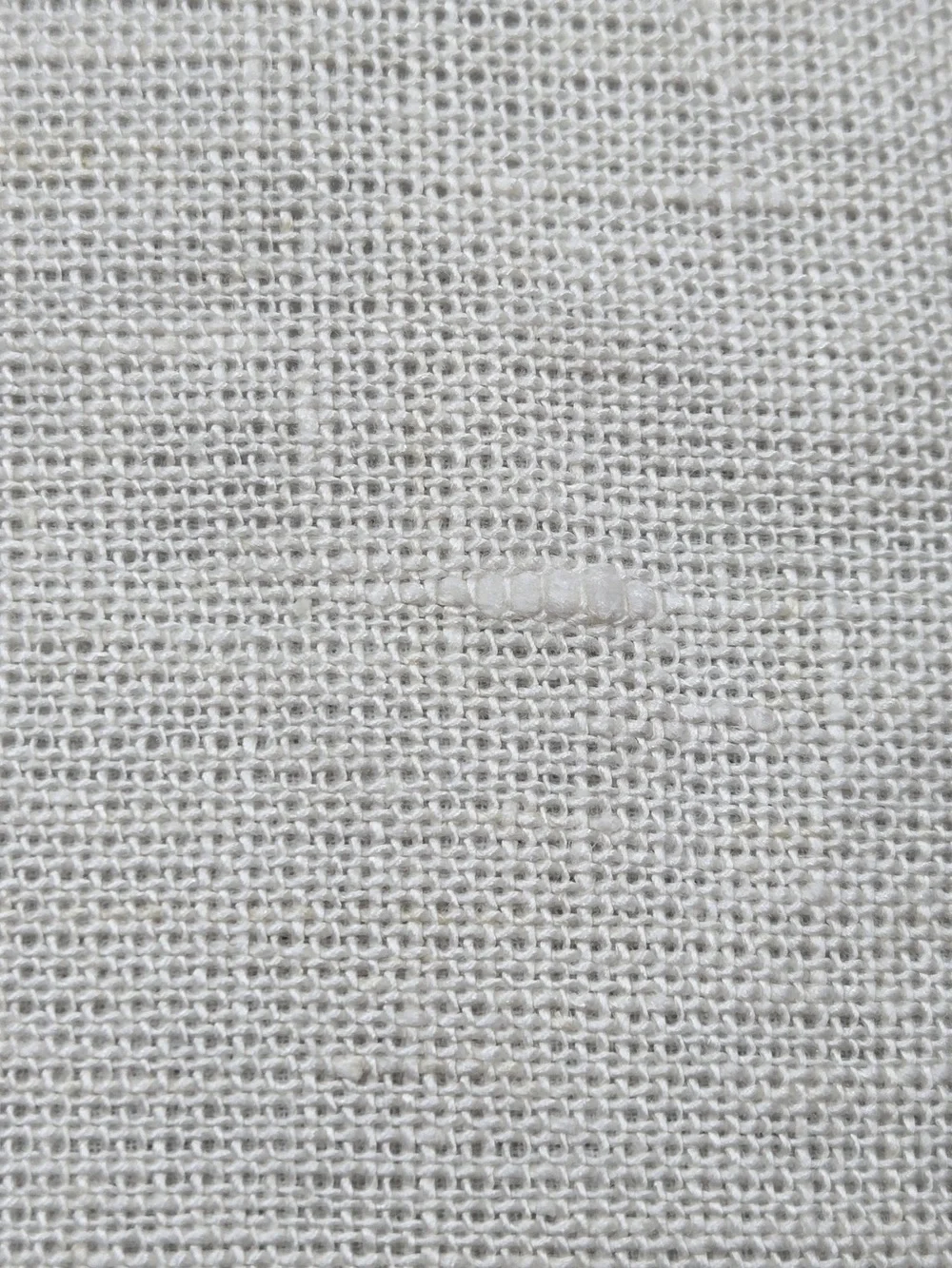 QUINCE Set 2 48x96 Heavyweight European Linen Room Darkening Curtain Sand 0141